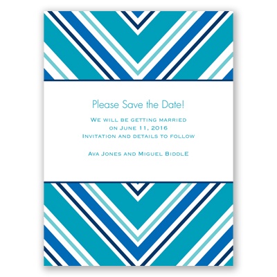 Metro Style - Malibu- Save the Date