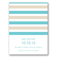 Sassy Stripes - Save the Date