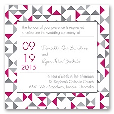Looking Sharp - Watermelon - Invitation