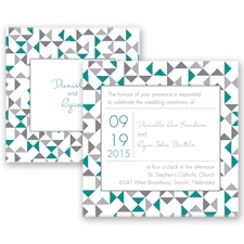 Looking Sharp - Jade - Invitation