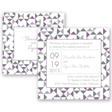 Looking Sharp - Wisteria - Invitation