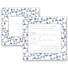 Looking Sharp - Bluebird - Invitation
