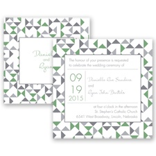 Looking Sharp - Clover - Invitation
