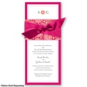 Perfect Paisley Duet - Watermelon- Invitation
