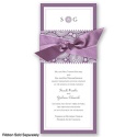 Perfect Paisley Duet - Wisteria- Invitation