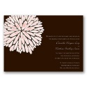 Burst of Love - Chocolate- Invitation