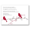 Love Birds - Apple - Invitation