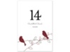 Love Birds - Apple - Table Number