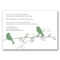 Love Birds - Clover - Invitation