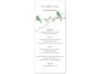 Love Birds - Clover - Menu Card