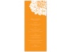 Burst of Love - Tangerine - Menu Card