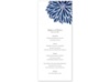 Burst of Color - Marine - Menu Card