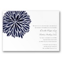 Burst of Color - Lapis - Invitation