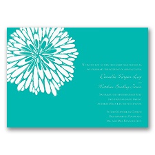 Burst of Love - Mermaid- Invitation