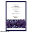 Perfect Paisley - Lapis - Invitation