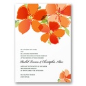 American Dream - Tangerine Invitation