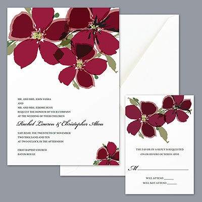 American Dream - Apple Invitation