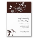 Always & Forever - Chocolate Invitation