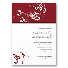 Always & Forever - Apple Invitation