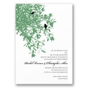 Shades of Tuscany - Clover and Black Invitation