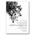 Shades of Tuscany - Black and Pool Invitation