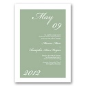 Park Avenue - Peridot Invitation