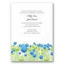 Public Garden - Cornflower Invitation