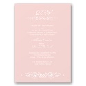 Endless Embrace - Pink Blush Invitation