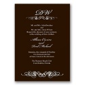 Endless Embrace - Chocolate Invitation