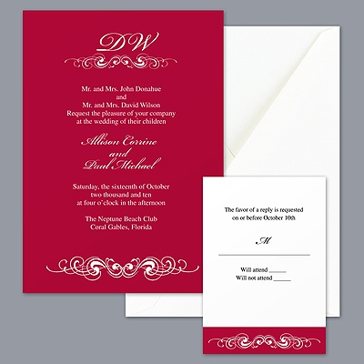Endless Embrace - Apple Invitation