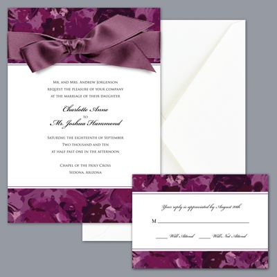 Exclusive Wedding Invitations on Home    Wedding Invitations    Db Exclusive Colors    Sangria Sunset