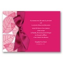 Translucent Leaves - Watermelon - Invitation