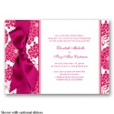 Floral Patterned - Watermelon - Invitation