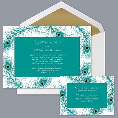 Jade Peacock - Invitation