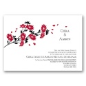 Graceful Petals - Apple - Invitation