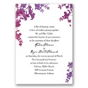 Purple Palette Floral - Invitation