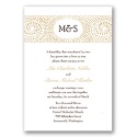 Everlasting - Golden - Invitation