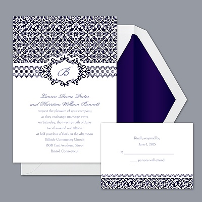 New Tradition - Lapis - Invitation