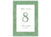 Treasured Jewels Pattern - Clover- Table Number