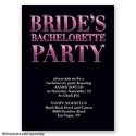 Party In Lights - Party Invitation