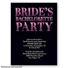 Party In Lights - Party Invitation