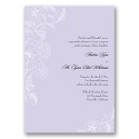 Cascading Blossoms - Iris - Invitation