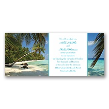 Sun Kissed Beach - Invitation