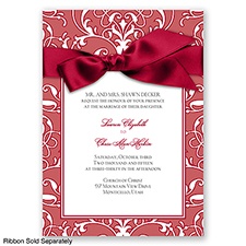 Indulgence - Apple - Invitation
