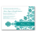 Vibrant Pattern - Jade - Invitation