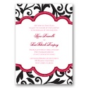 Breezy Damask - Apple Invitation