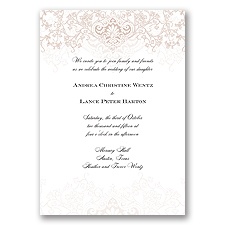 Champagne Rhapsody - Invitation
