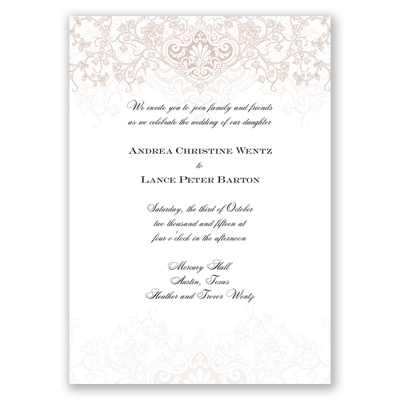 Champagne Rhapsody - Invitation