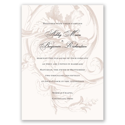 Champagne Legacy - Invitation