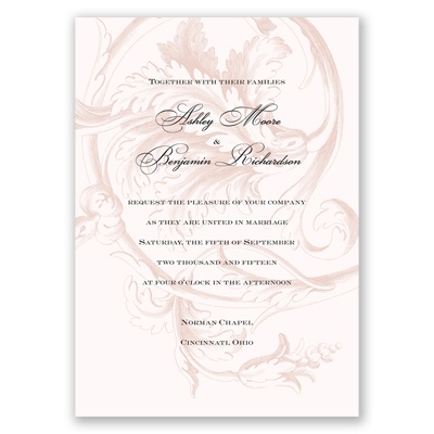 Blush Legacy - Invitation
